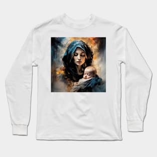 Madonna with Child Long Sleeve T-Shirt